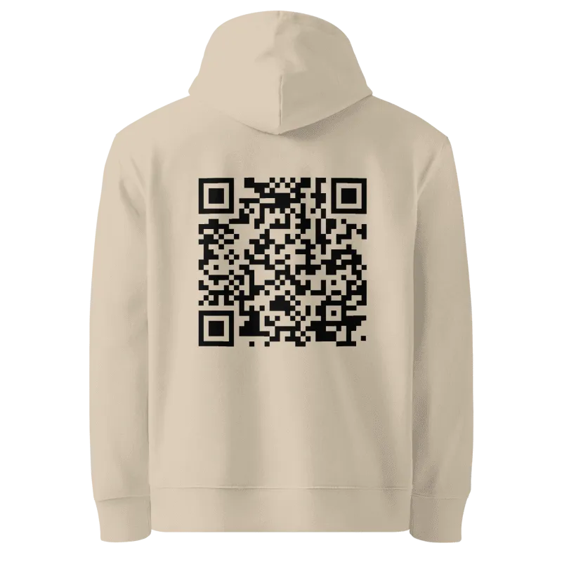 Hoodie Raw Dust back view