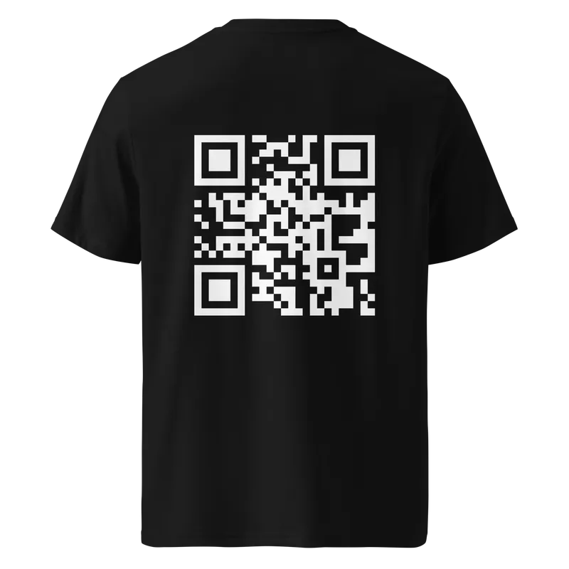 T-Shirt Void Black back view